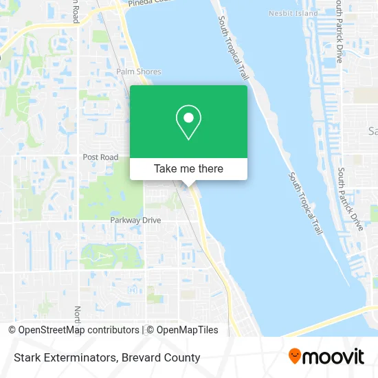 Stark Exterminators map