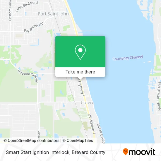 Smart Start Ignition Interlock map