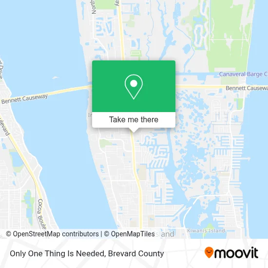 Only One Thing Is Needed map