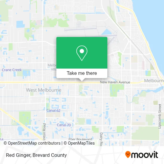 Red Ginger map