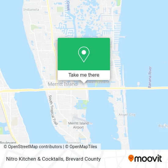 Nitro Kitchen & Cocktails map