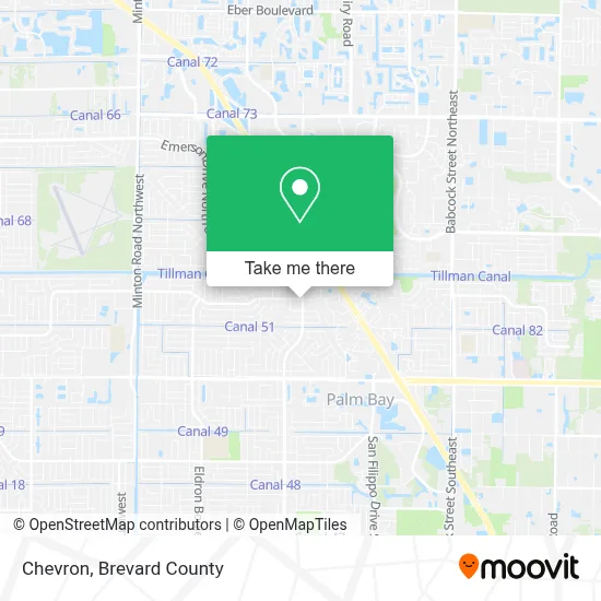 Chevron map