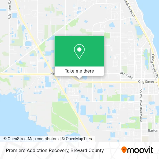 Premiere Addiction Recovery map