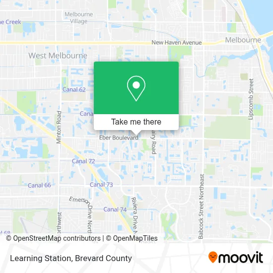 Learning Station map
