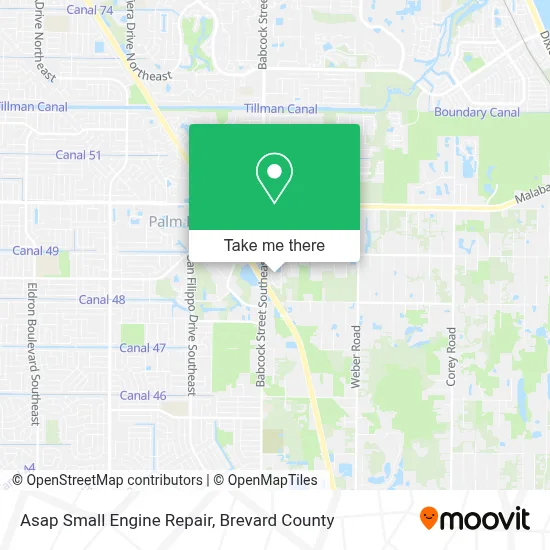 Asap Small Engine Repair map