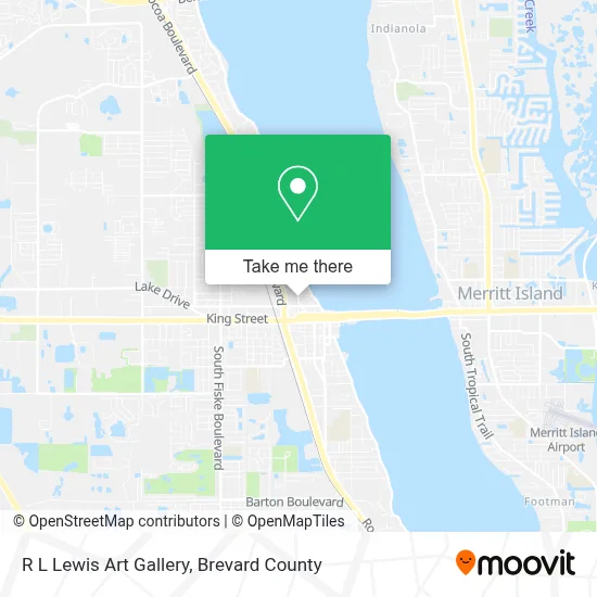 R L Lewis Art Gallery map
