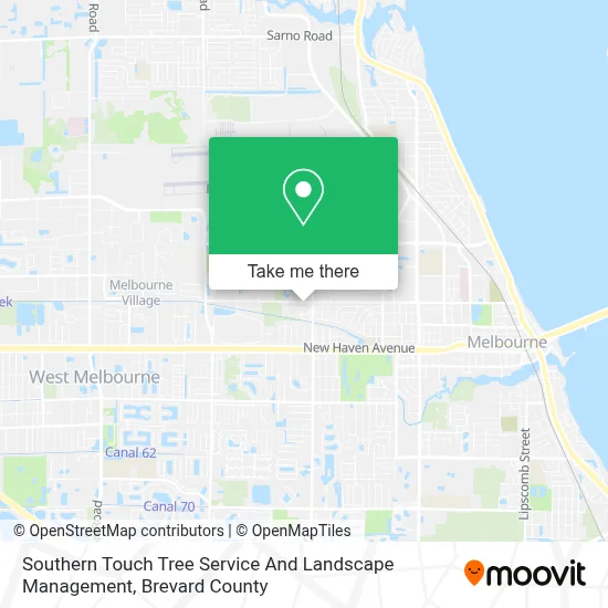 Southern Touch Tree Service And Landscape Management map