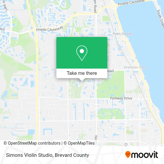 Simons Violin Studio map