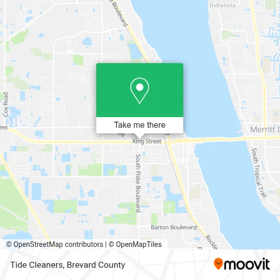 Tide Cleaners map