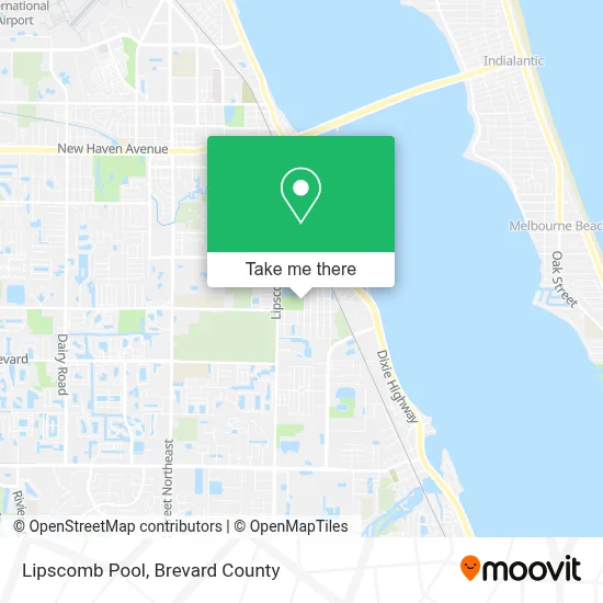 Lipscomb Pool map