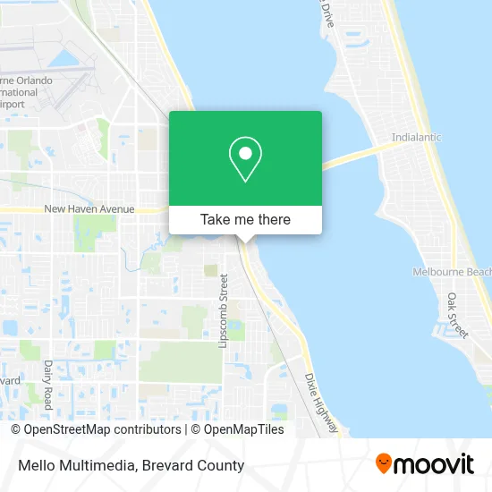 Mello Multimedia map