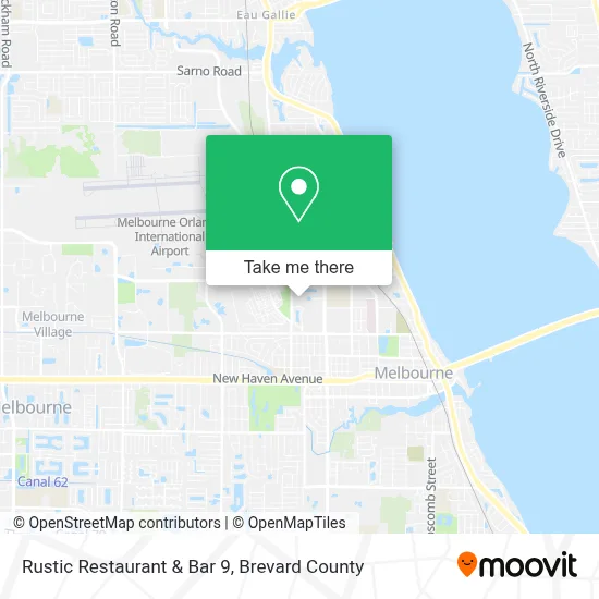 Rustic Restaurant & Bar 9 map