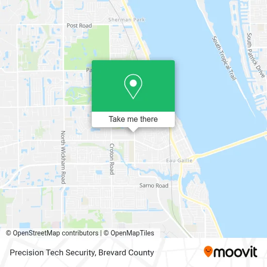 Precision Tech Security map