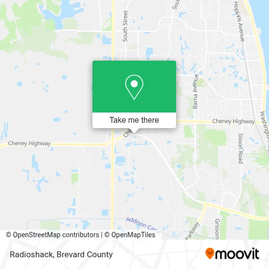 Radioshack map