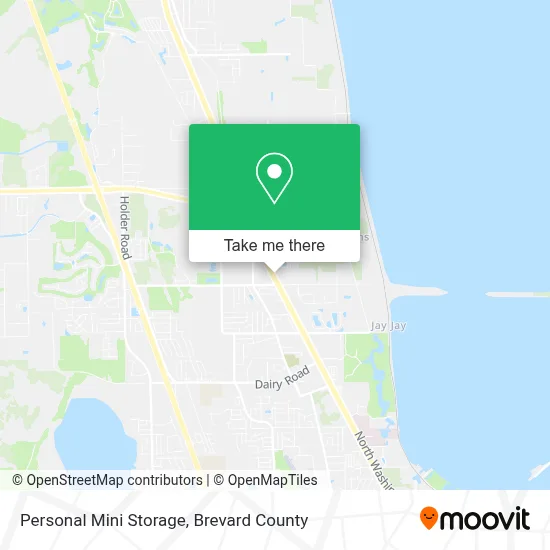 Personal Mini Storage map