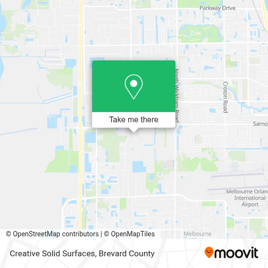 Creative Solid Surfaces map