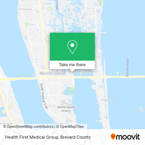 Health First Medical Group map