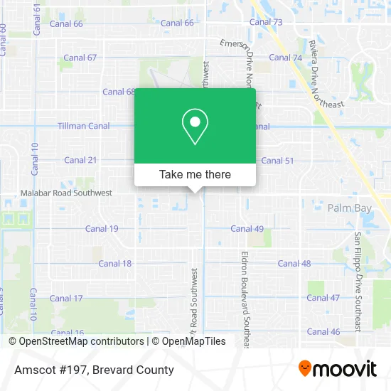 Amscot #197 map