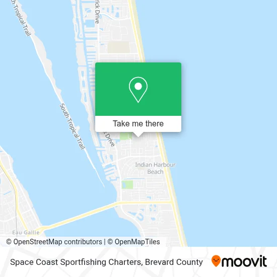 Space Coast Sportfishing Charters map