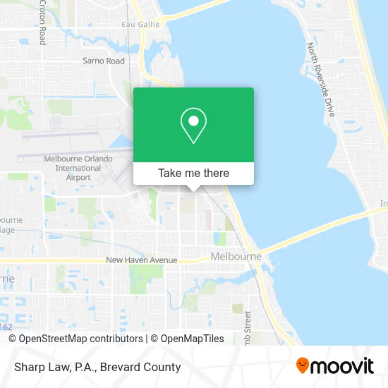 Sharp Law, P.A. map