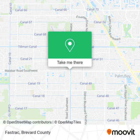 Fastrac map
