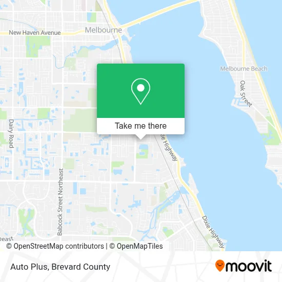 Auto Plus map