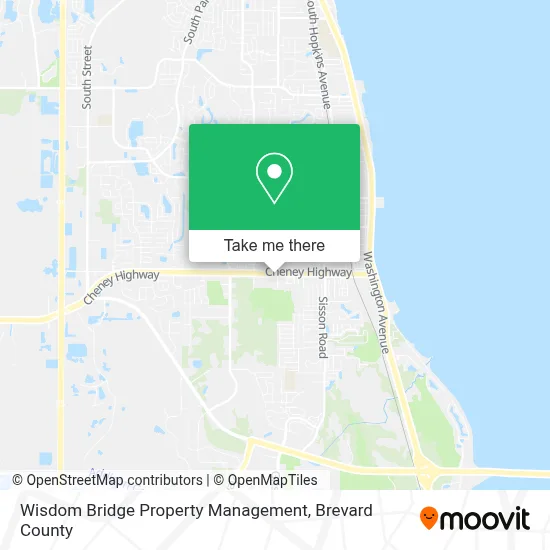 Wisdom Bridge Property Management map