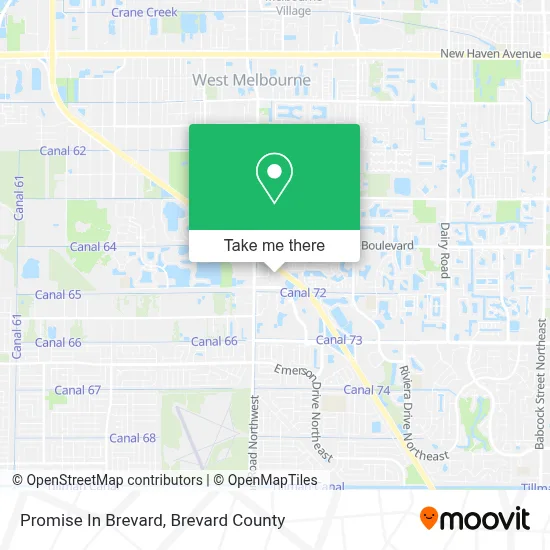 Promise In Brevard map