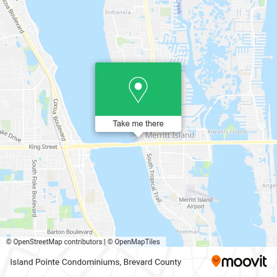Island Pointe Condominiums map