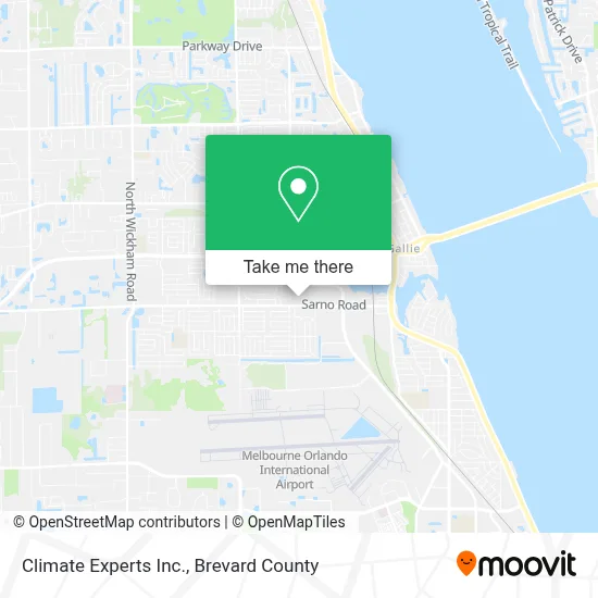 Climate Experts Inc. map