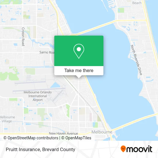Pruitt Insurance map