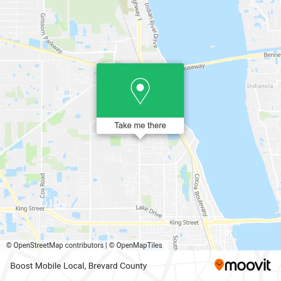 Boost Mobile Local map