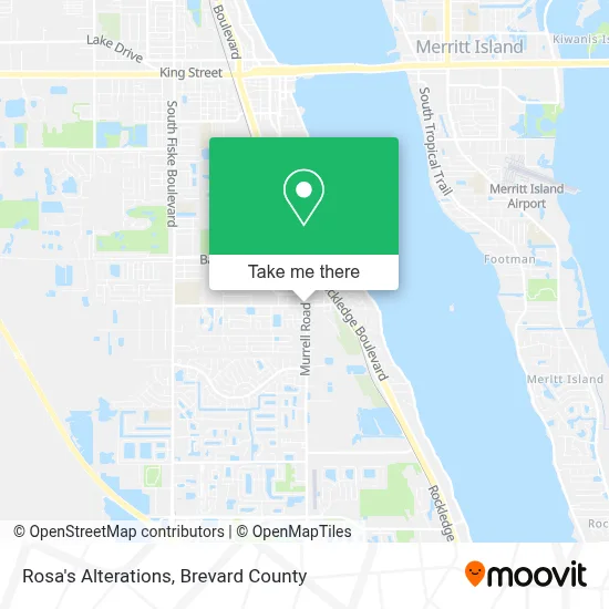 Rosa's Alterations map
