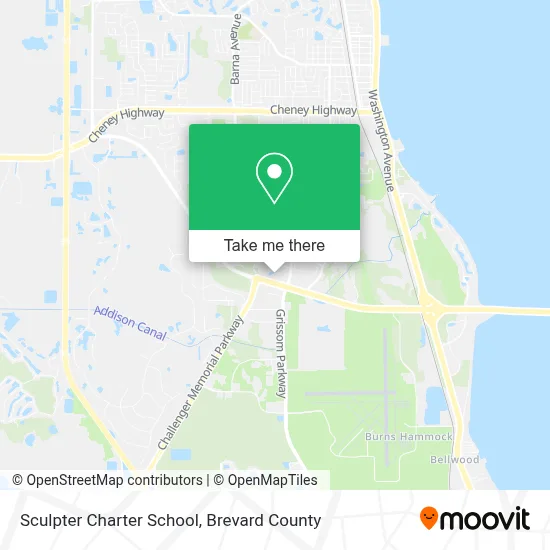 Sculpter Charter School map