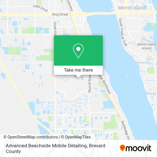 Advanced Beachside Mobile Detailing map