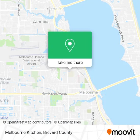Melbourne Kitchen map