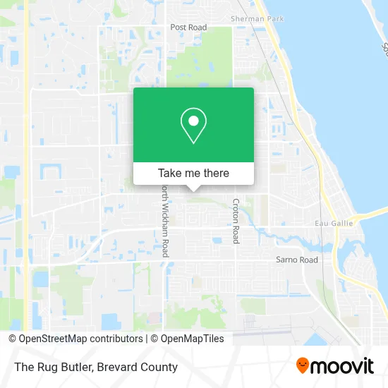 The Rug Butler map