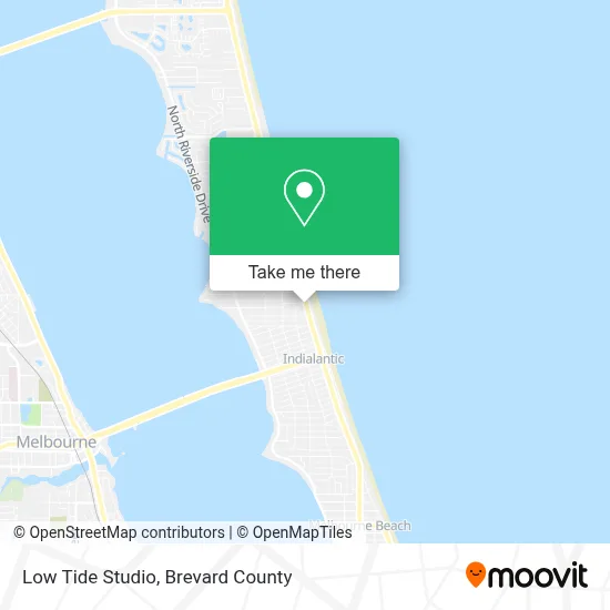 Low Tide Studio map