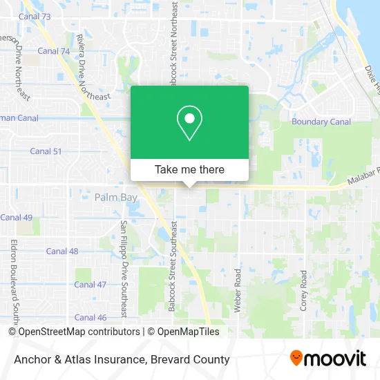 Anchor & Atlas Insurance map
