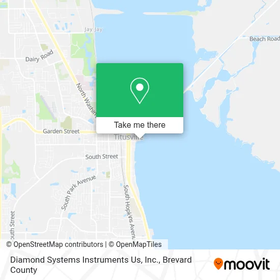 Diamond Systems Instruments Us, Inc. map