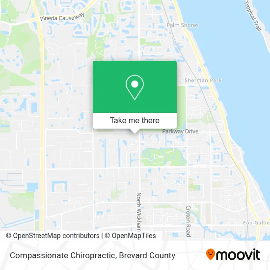 Compassionate Chiropractic map
