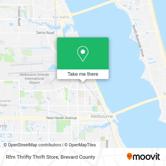 Rfm Thrifty Thrift Store map