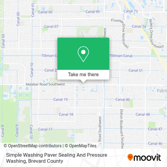 Simple Washing Paver Sealing And Pressure Washing map