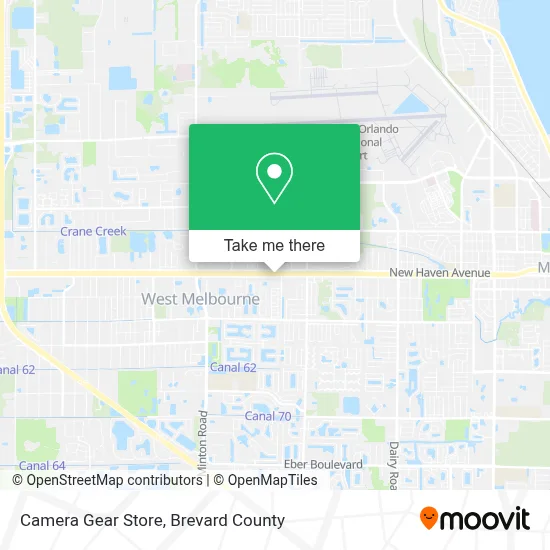 Camera Gear Store map