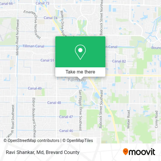 Ravi Shankar, Md map