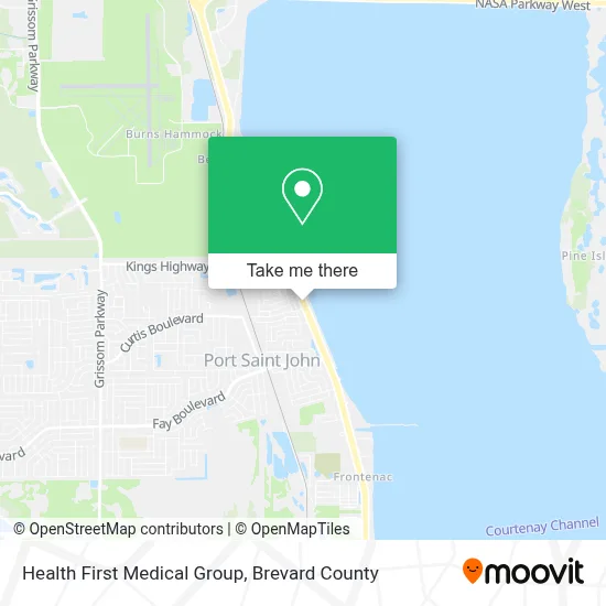 Health First Medical Group map