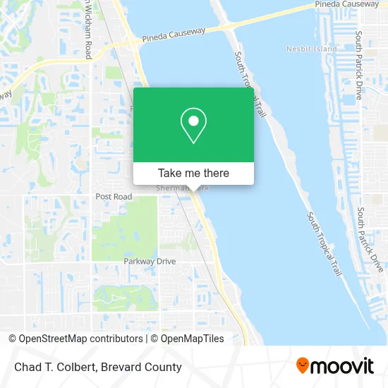 Chad T. Colbert map