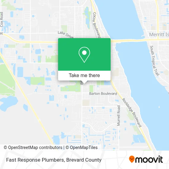 Fast Response Plumbers map
