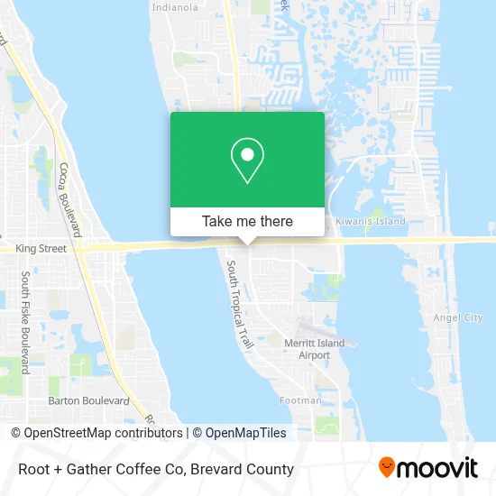 Root + Gather Coffee Co map