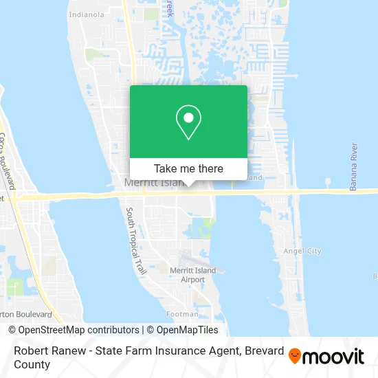 Robert Ranew - State Farm Insurance Agent map
